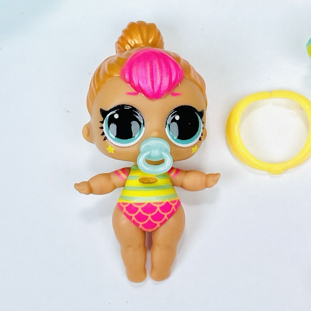 LOL Surprise MERMAID Baby Sisters Dolls LIL NEON QT Rare Hard to Find - NEW